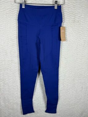 NUX Ocean Blue Seamless Active Leggings